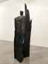 Le songe d'Icare|2018, 1 figure, bronze à la cire perdue, patine noire, Fonderie Hare, 190 x 50 x 55 cm 110 kg, tirage 2/5