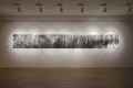L'Avant Monde|2019, lavis et fusain, 600 x 78 cm
